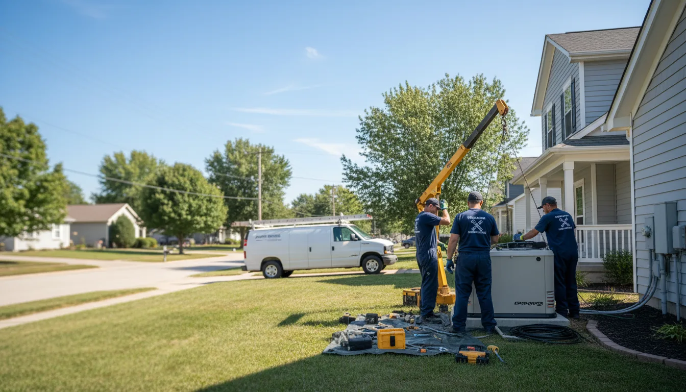 Generator Installation in Troy Mills, IA near me